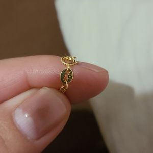 Saudi Gold 18K Necklace and Earings